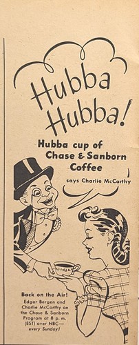 Chase sanborn coffee charlie - sanborn,